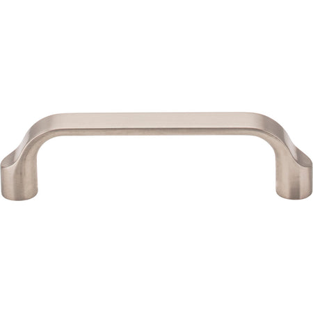 Elements 239-96SN: 96 mm cc Brenton Flat Bar Cabinet Pull - Satin Nickel