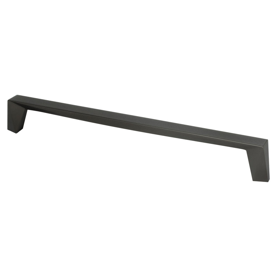 Berenson 2393-1SLT: 224mm cc Swagger Cabinet Pull - Slate