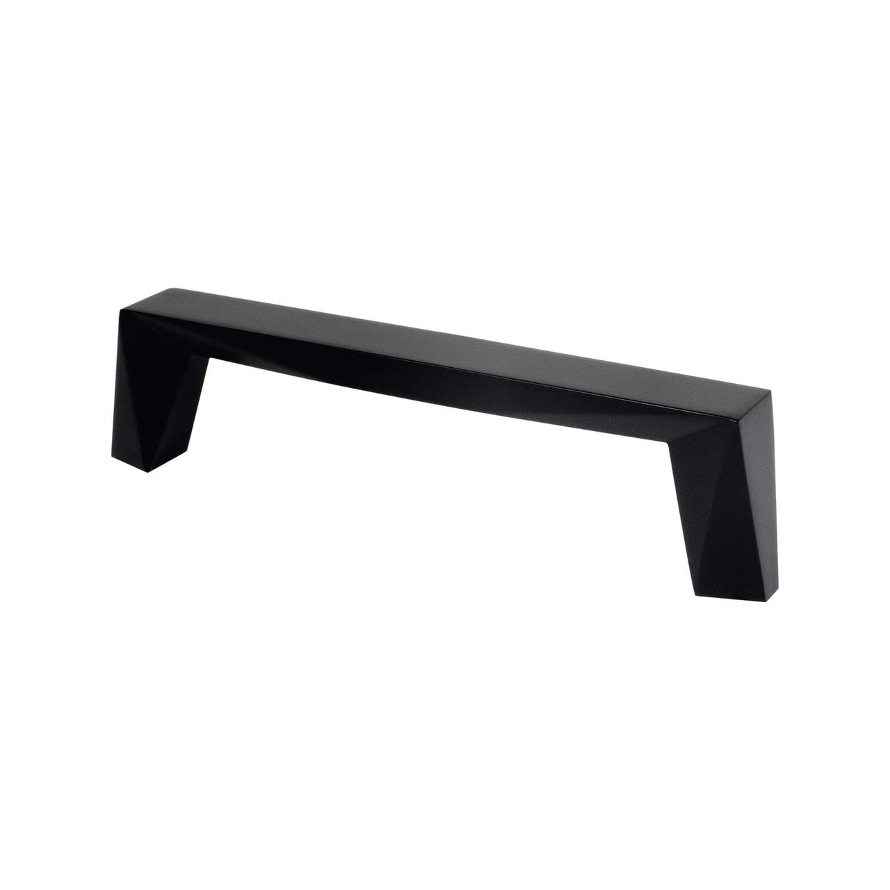 Berenson 2395-1055: 96mm cc Swagger Cabinet Pull - Matte Black