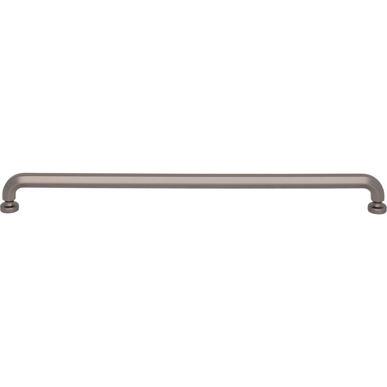 Top Knobs TK3326AG: 12" cc Stanmore D-Handle Cabinet Pull - Ash Gray