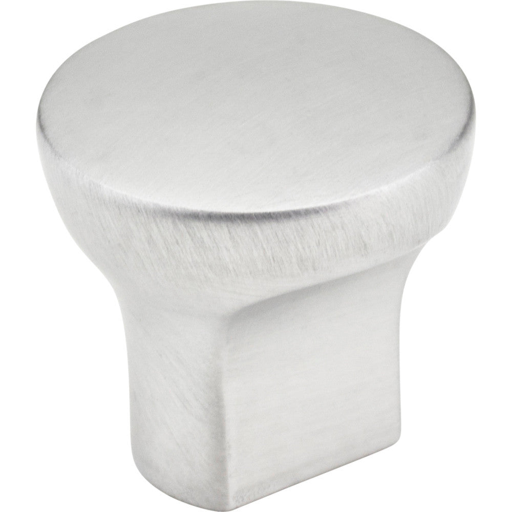 Elements 239BC: 1" Brenton Round Cabinet Knob - Brushed Chrome