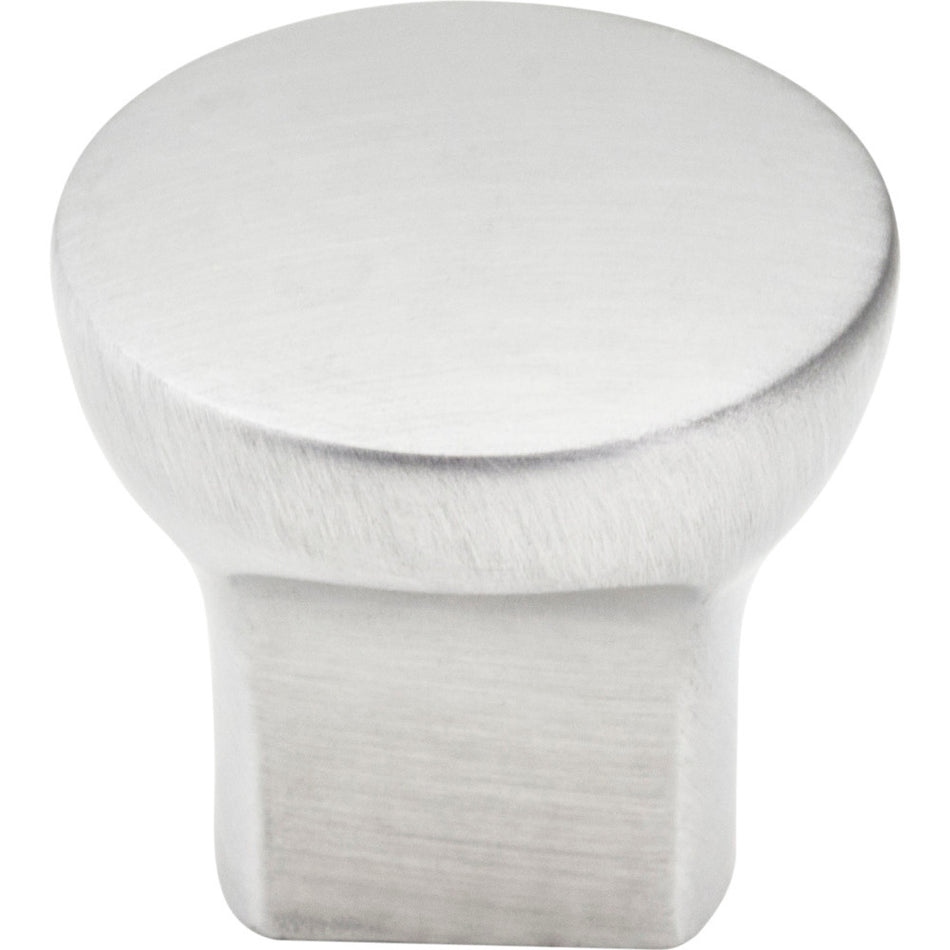 Elements 239BC: 1" Brenton Round Cabinet Knob - Brushed Chrome