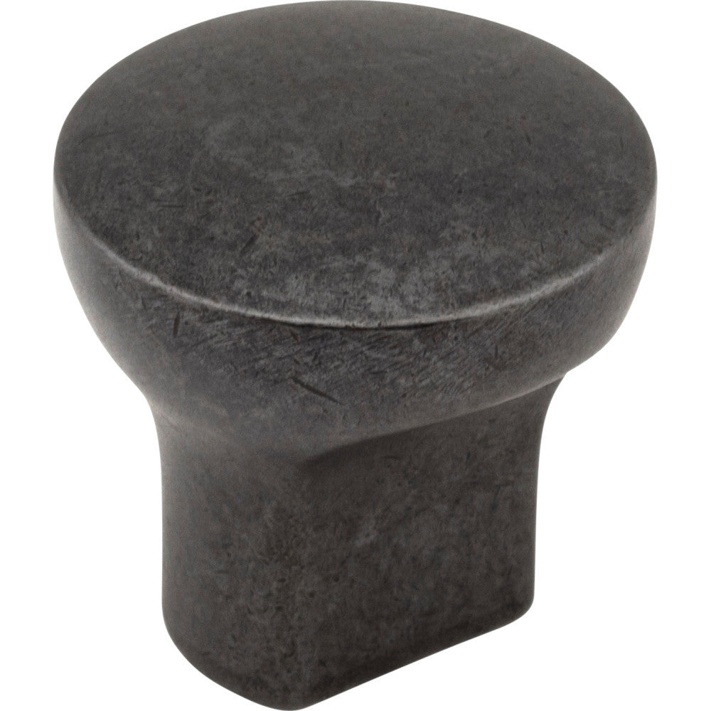 Elements 239DACM: 1" Brenton Round Cabinet Knob - Gun Metal