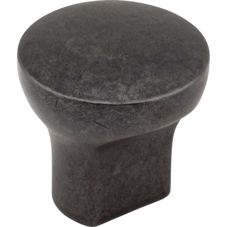 Elements 239DACM: 1" Brenton Round Cabinet Knob - Gun Metal