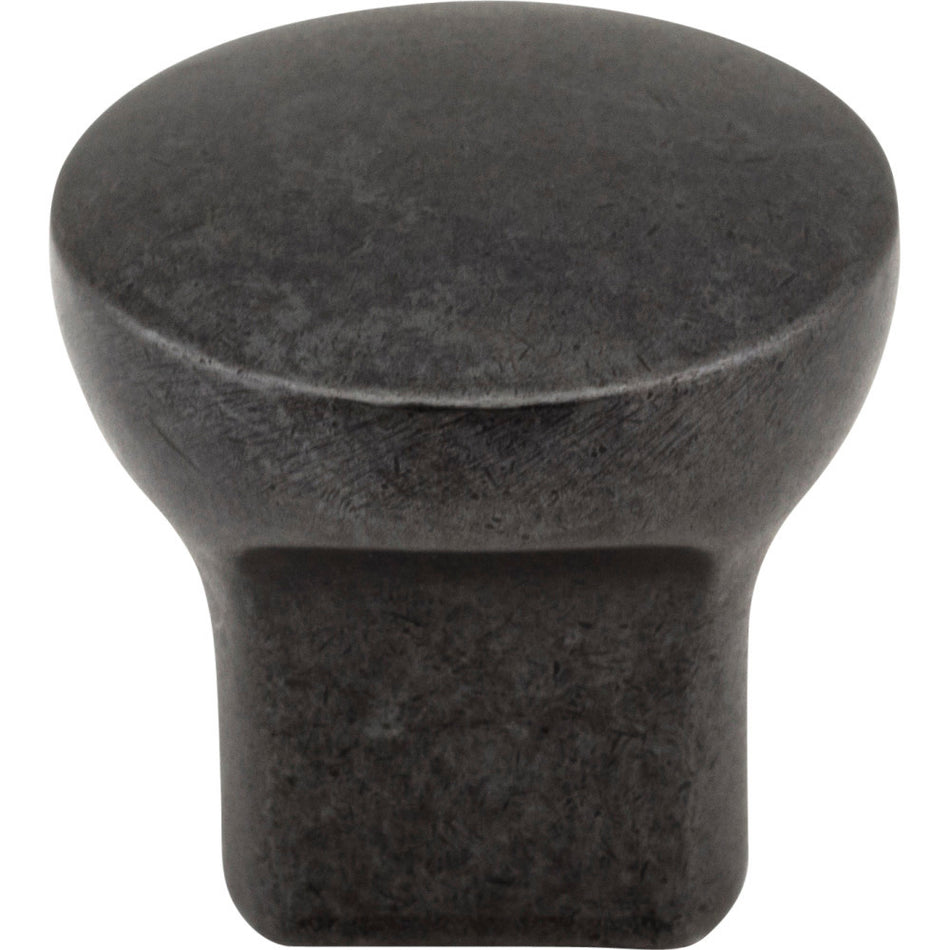 Elements 239DACM: 1" Brenton Round Cabinet Knob - Gun Metal