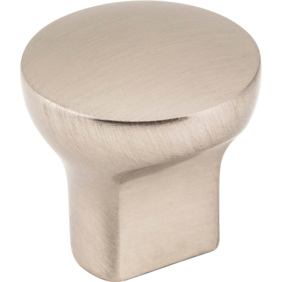 Elements 239SN: 1" Brenton Round Cabinet Knob - Satin Nickel