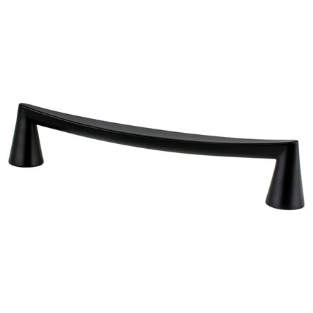 Berenson 2402-1055: 160mm cc Domestic Bliss Cabinet Pull - Matte Black