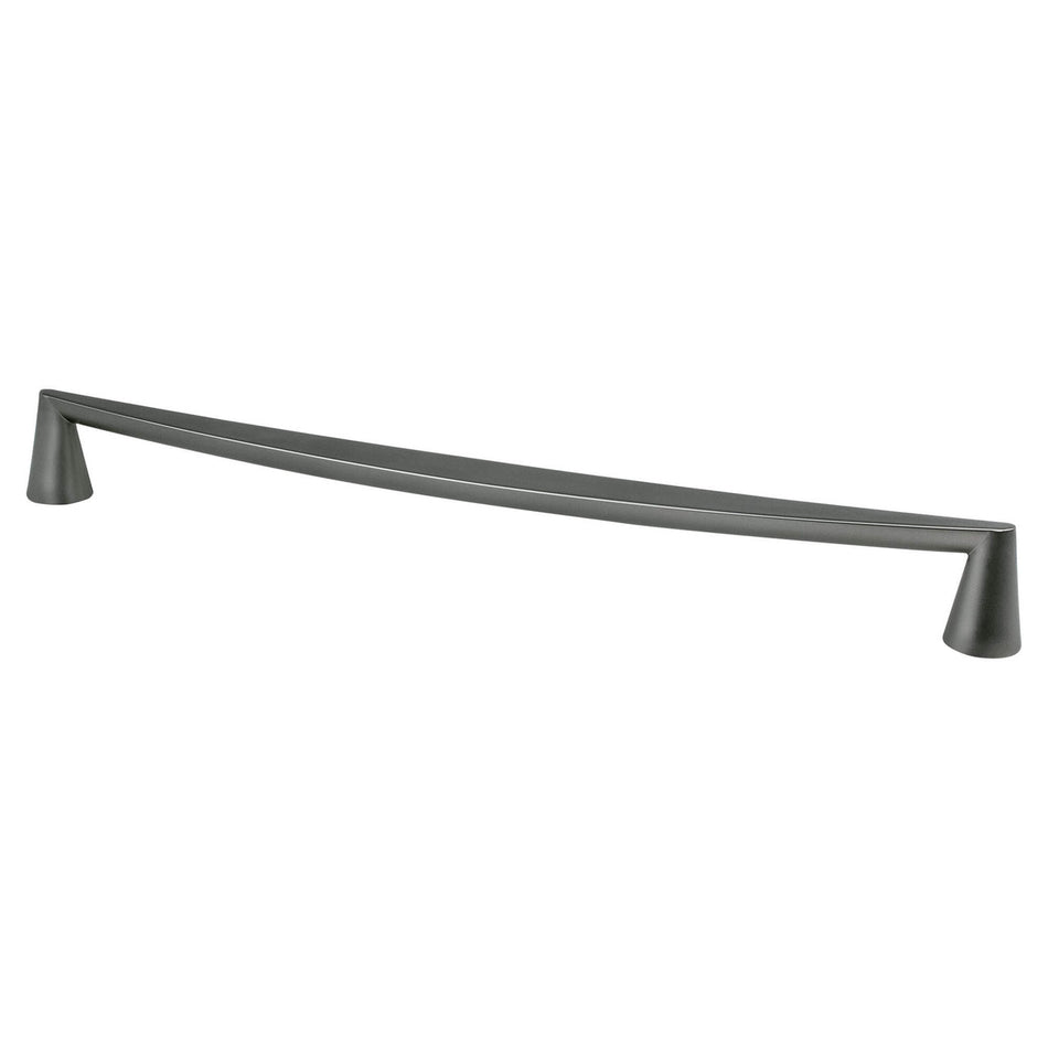 Berenson 2408-1SLT: 320mm cc Domestic Bliss Cabinet Pull - Slate