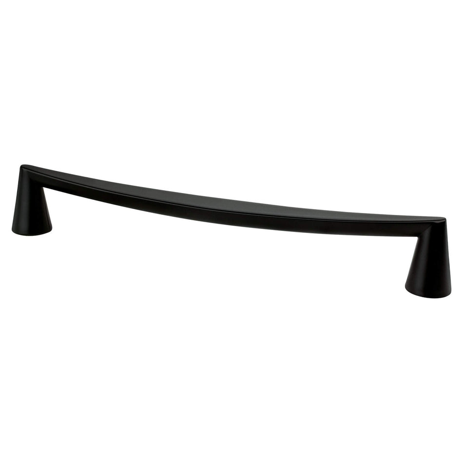 Berenson 2409-1055: 224mm cc Domestic Bliss Cabinet Pull - Matte Black