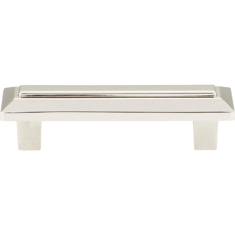 Atlas 241-PN: 3" cc Trocadero Cabinet Pull - Polished Nickel