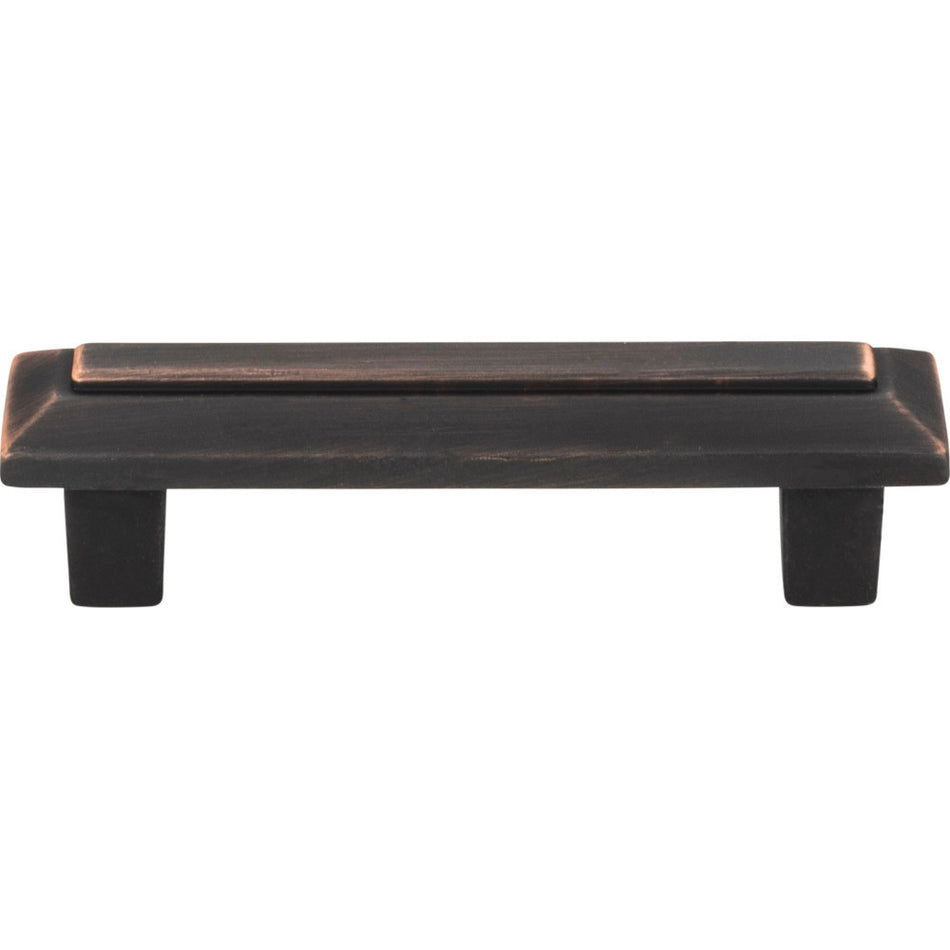 Atlas 241-VB: 3" cc Trocadero Cabinet Pull - Venetian Bronze