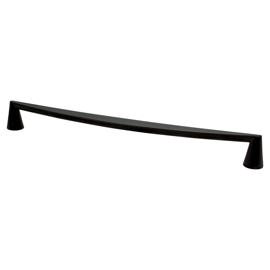 Berenson 2410-1055: 320mm cc Domestic Bliss Cabinet Pull - Matte Black