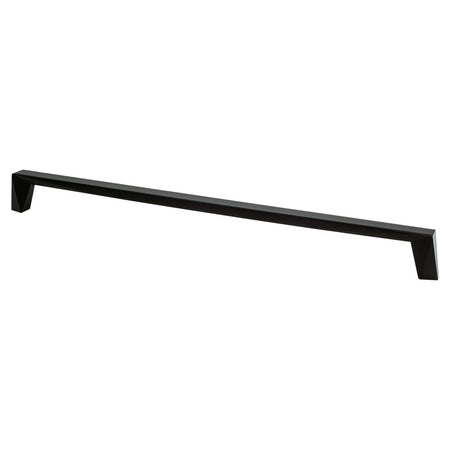 Berenson 2411-1055: 320mm cc Swagger Cabinet Pull - Matte Black