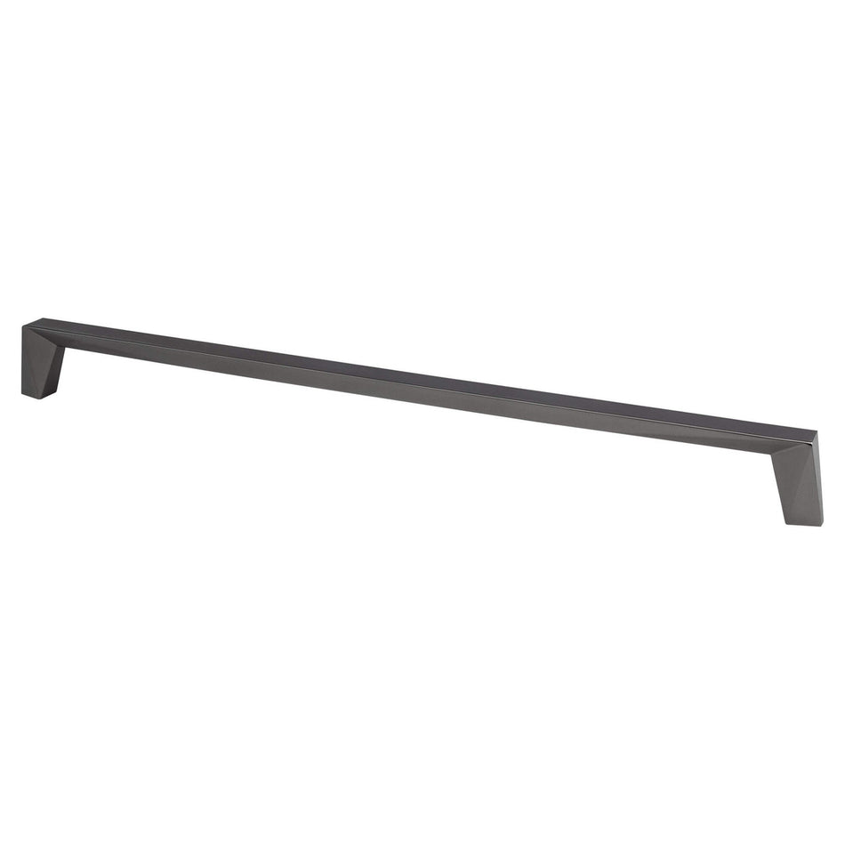 Berenson 2412-1SLT: 320mm cc Swagger Cabinet Pull - Slate