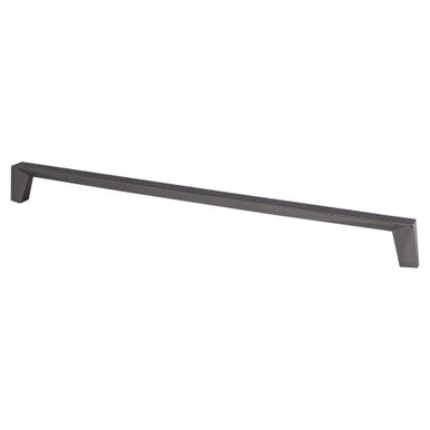 Berenson 2412-1SLT: 320mm cc Swagger Cabinet Pull - Slate