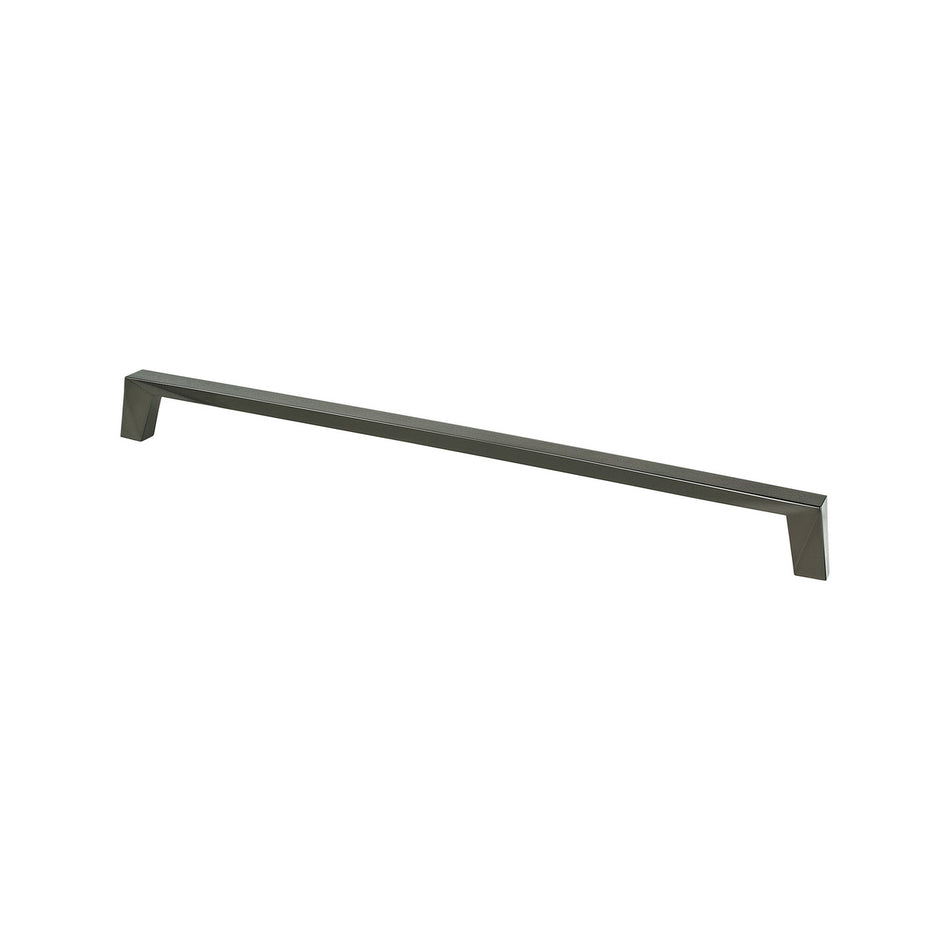 Berenson 2416-1098: 18" cc Swagger Appliance Pull - Black Nickel
