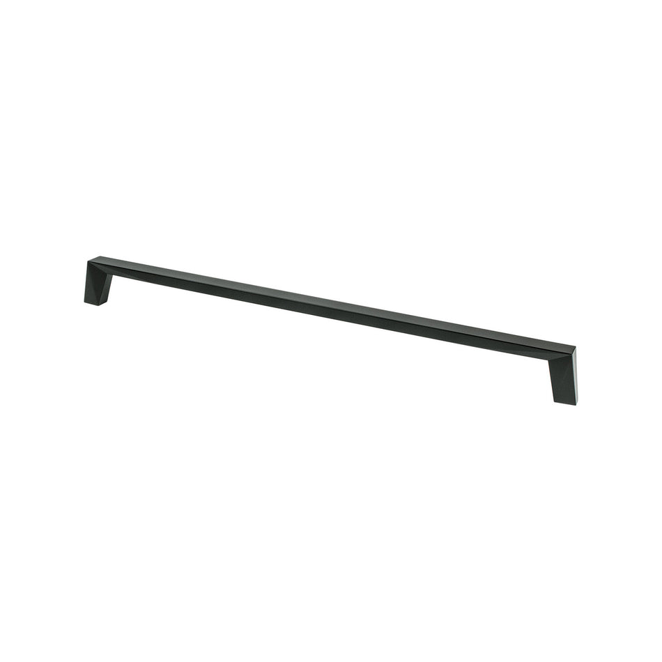 Berenson 2417-1055: 18" cc Swagger Appliance Pull - Matte Black
