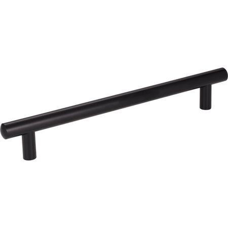 Jeffrey Alexander 242MB: 192mm cc Key West Round Bar Cabinet Pull - Matte Black
