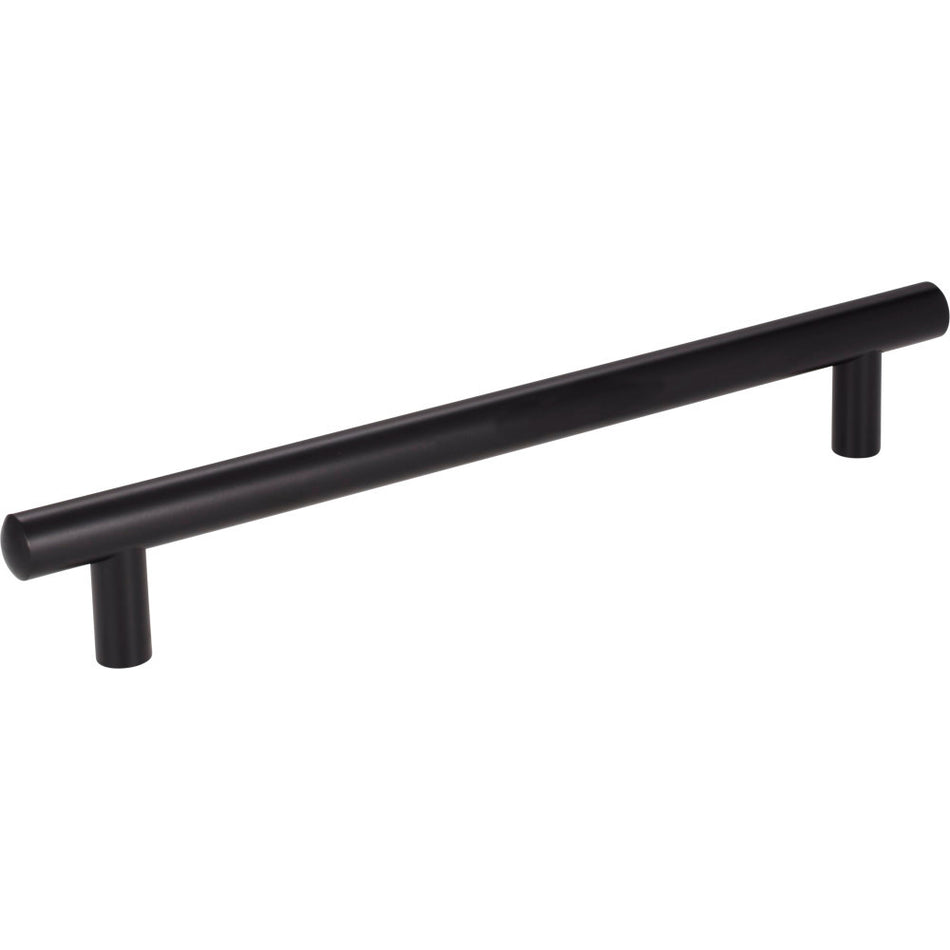 Jeffrey Alexander 242MB: 192mm cc Key West Round Bar Cabinet Pull - Matte Black