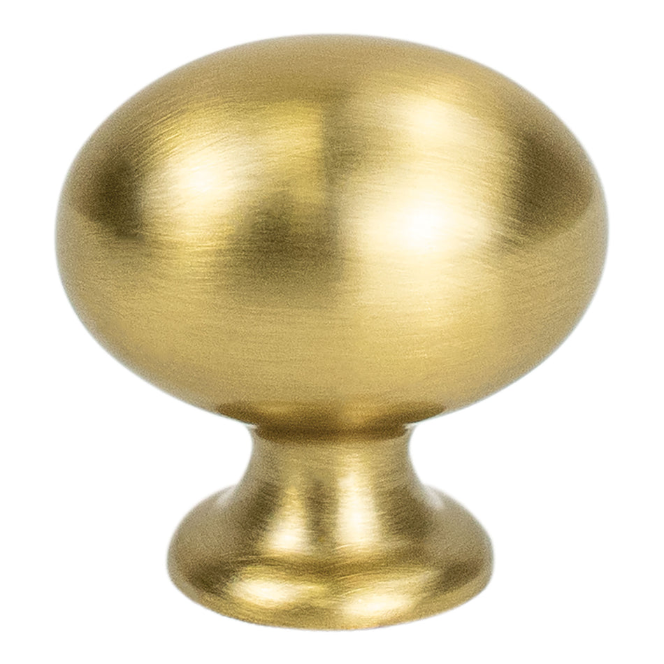 Berenson 2448-1MDB: 1" Emerling Cabinet Knob - Modern Brushed Gold