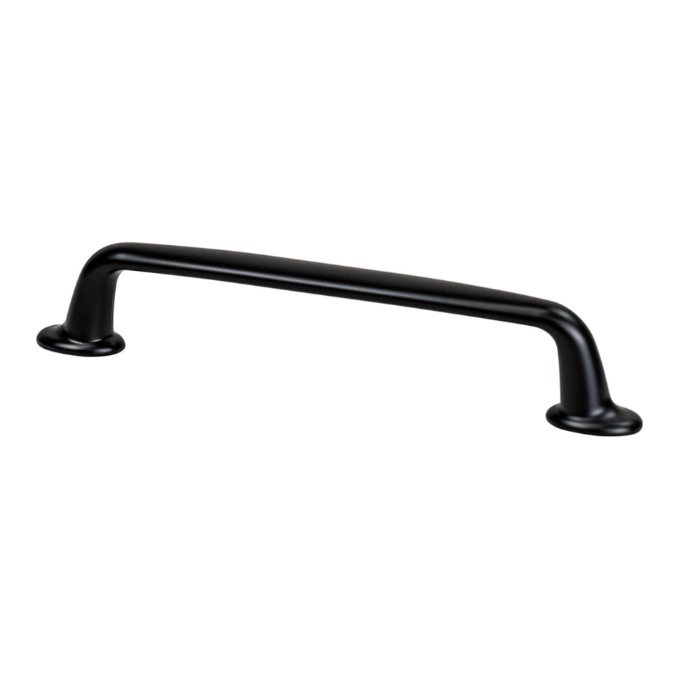 Berenson 2453-1055: 128mm cc Emerling Cabinet Pull - Matte Black