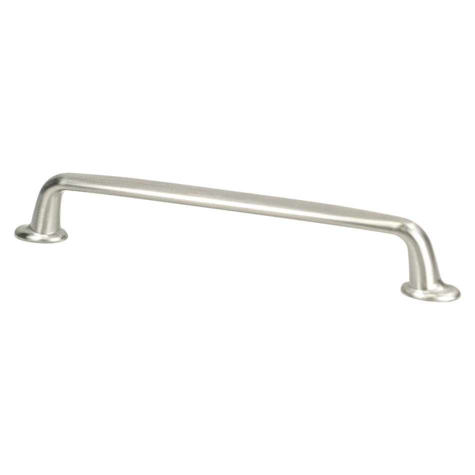 Berenson 2455-1BPN: 160mm cc Emerling Cabinet Pull - Brushed Nickel