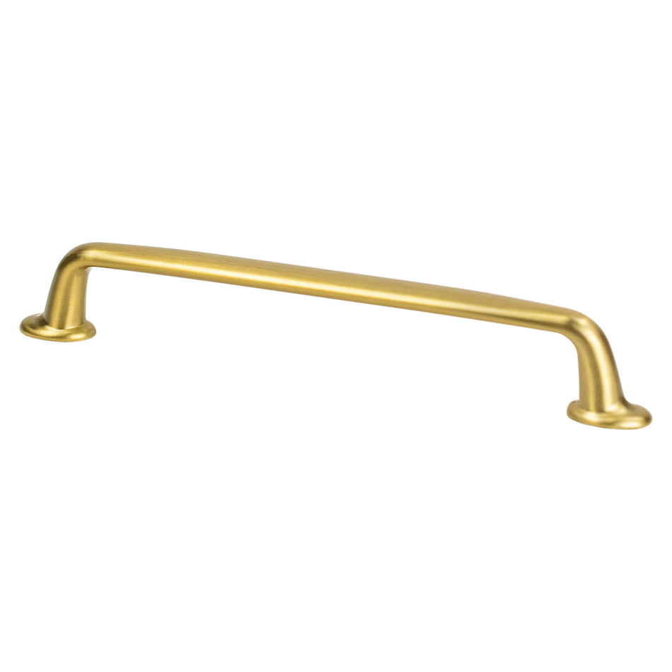 Berenson 2457-1MDB: 160mm cc Emerling Cabinet Pull - Modern Brushed Gold
