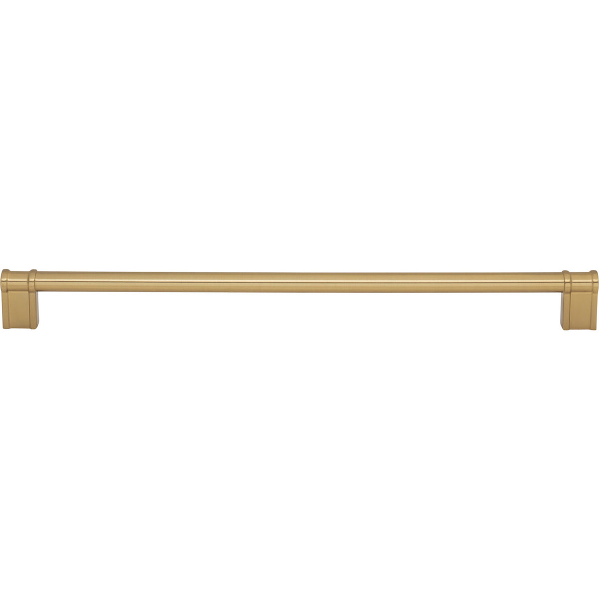 Top Knobs TK3387HB: 12" cc Newburn D-Handle Cabinet Pull - Honey Bronze