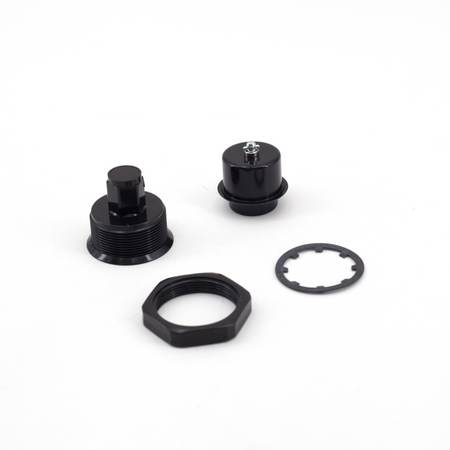 Sugatsune 251F-05-3: 23.5mm Large Flush Push Lock Fastener - Black