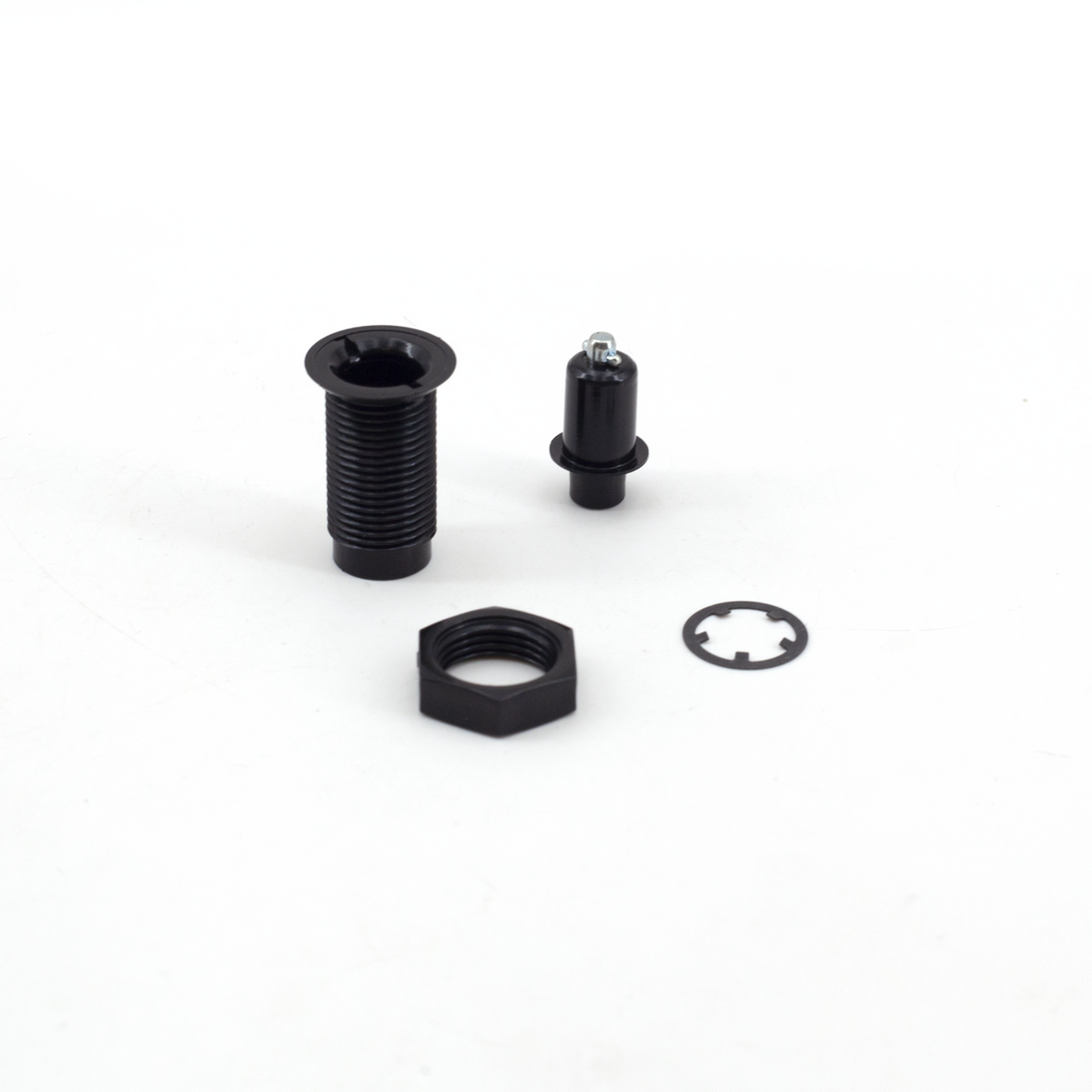 Sugatsune 252F-03-3: 20mm Mini Flush Push Lock Fastener - Black