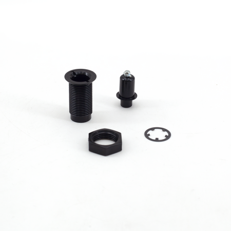 Sugatsune 252F-03-3: 20mm Mini Flush Push Lock Fastener - Black