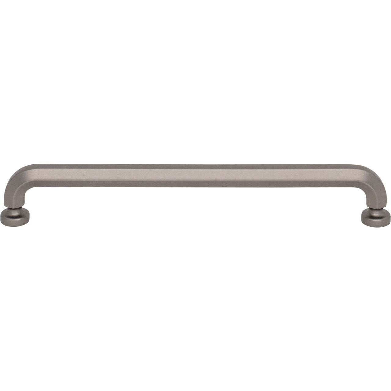 Top Knobs TK3324AG: 7-9/16" Stanmore D-Handle Cabinet Pull - Ash Gray