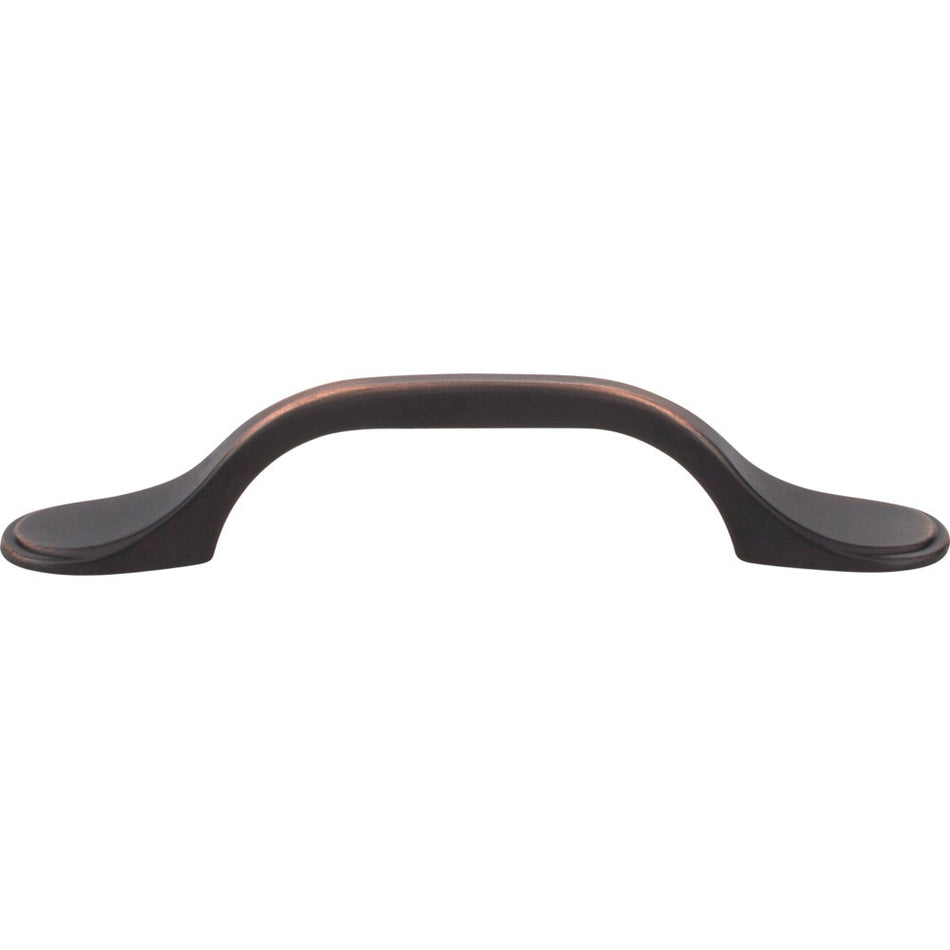 Elements 254-3DBAC: 3" cc Kenner Arch Cabinet Pull - Brushed Oil Rubbed Bronze