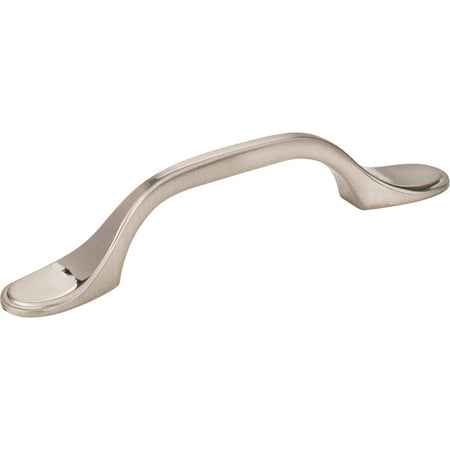 Elements 254-3SN: 3" cc Kenner Arch Cabinet Pull - Satin Nickel