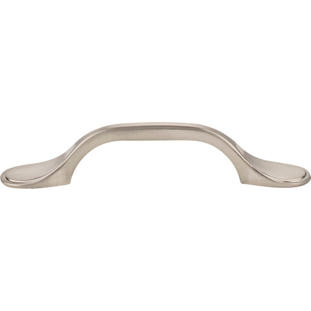 Elements 254-3SN: 3" cc Kenner Arch Cabinet Pull - Satin Nickel