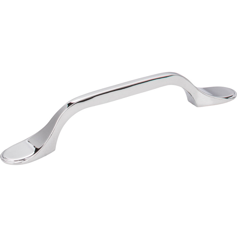 Elements 254-96PC: 96 mm cc Kenner Arch Cabinet Pull - Polished Chrome