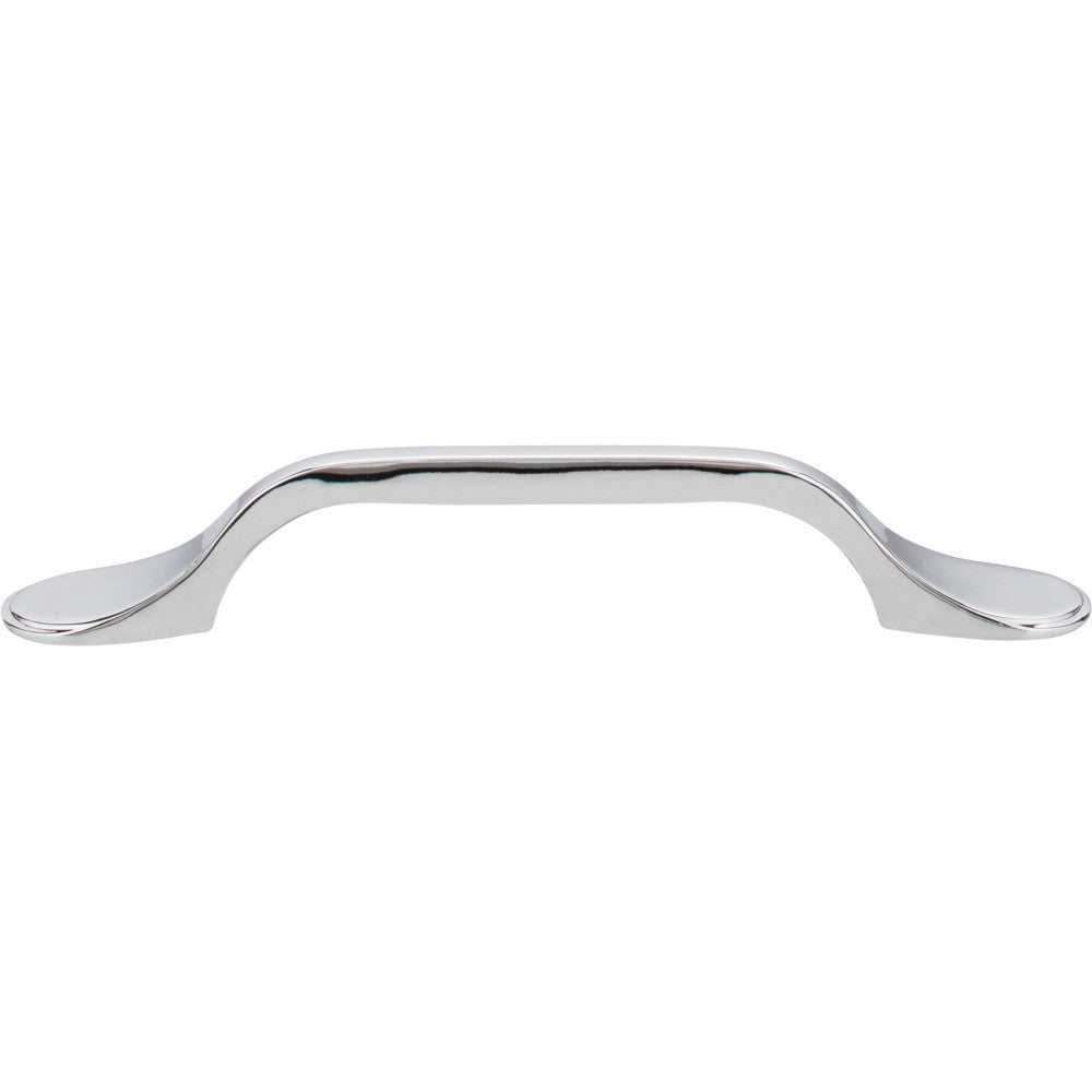 Elements 254-96PC: 96 mm cc Kenner Arch Cabinet Pull - Polished Chrome