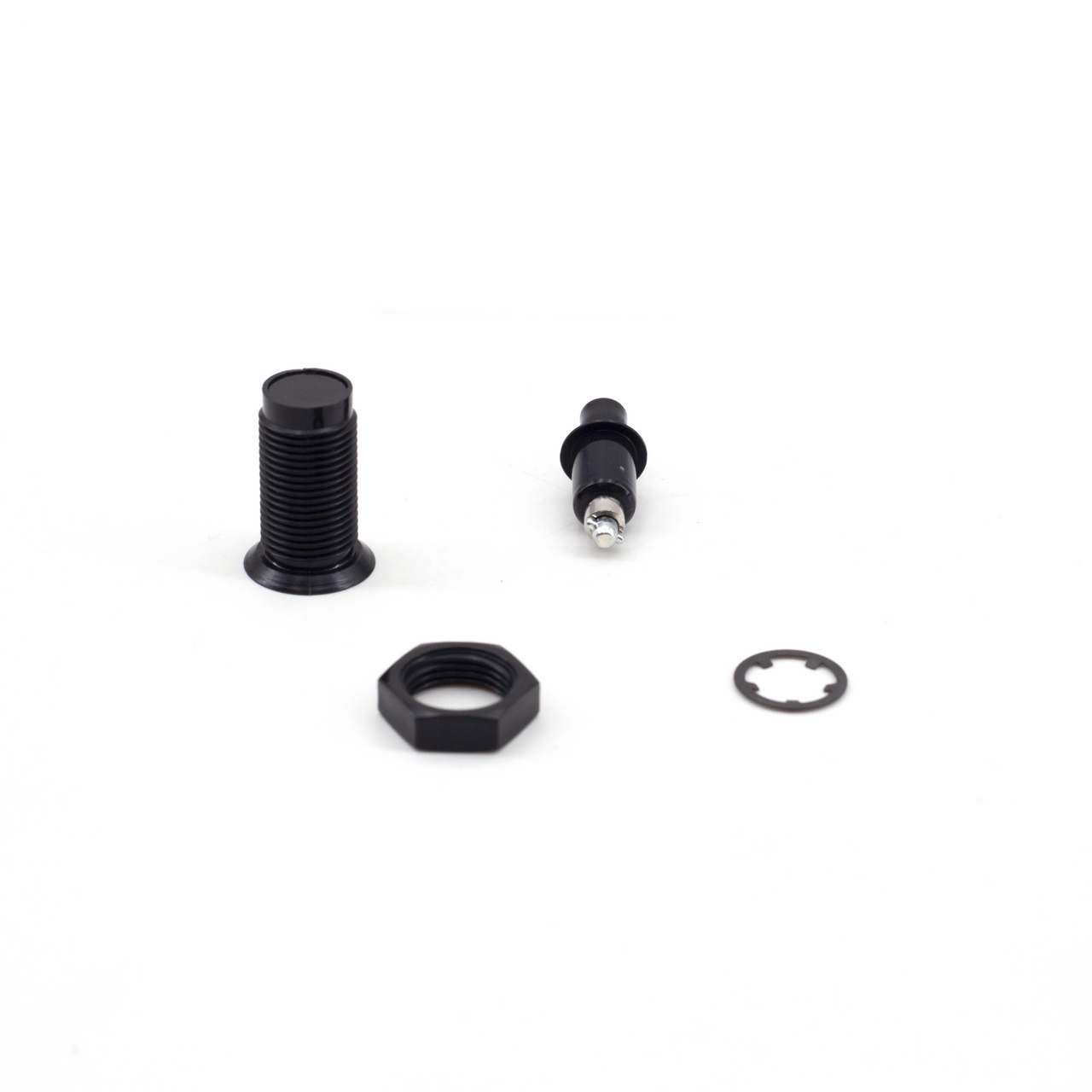 Sugatsune 255F-05-3: 25.5mm Mini Button Push Lock Fastener - Black