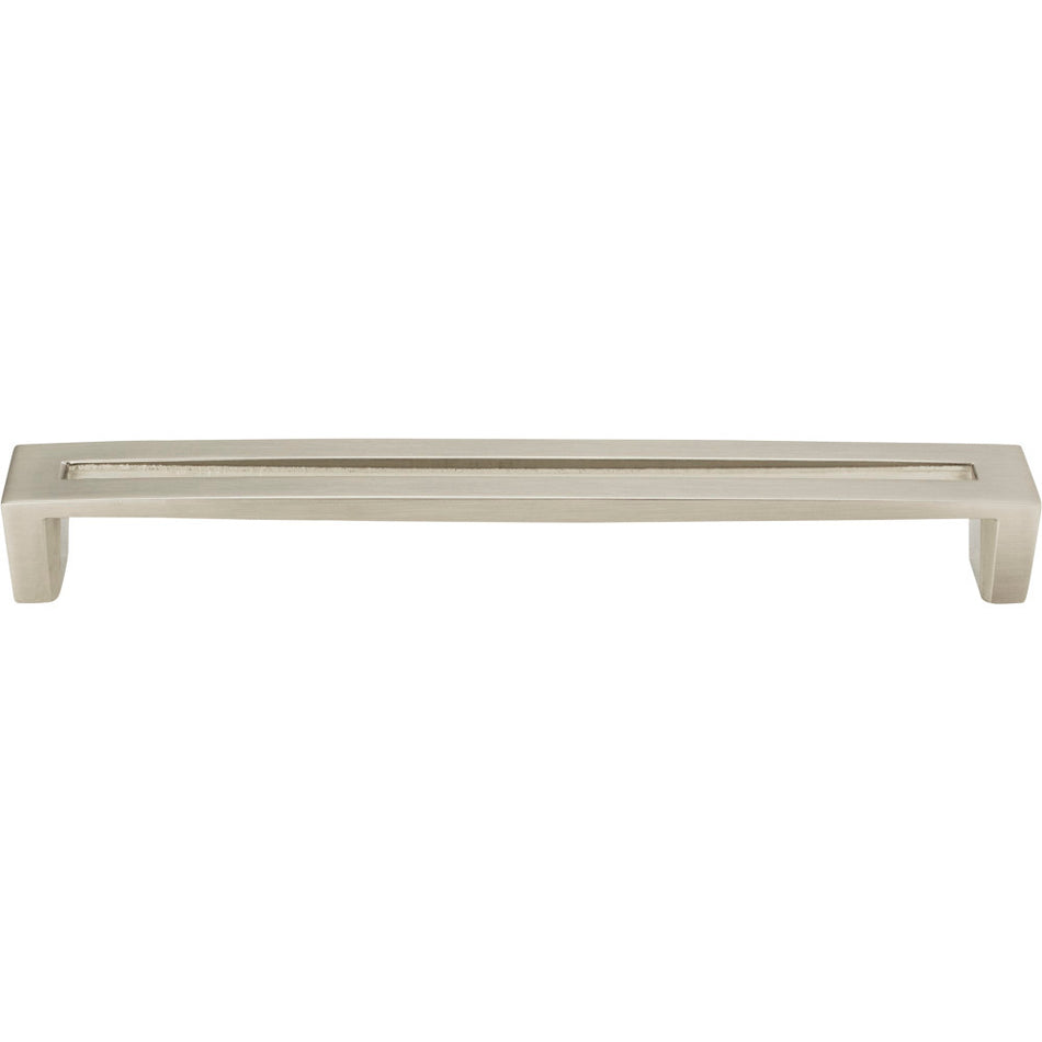 Atlas 256-BRN: 7-9/16" cc Centinel Cabinet Pull - Brushed Nickel