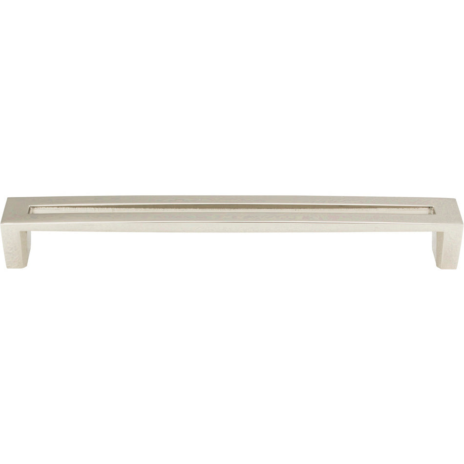Atlas 256-PN: 7-9/16" cc Centinel Cabinet Pull - Polished Nickel