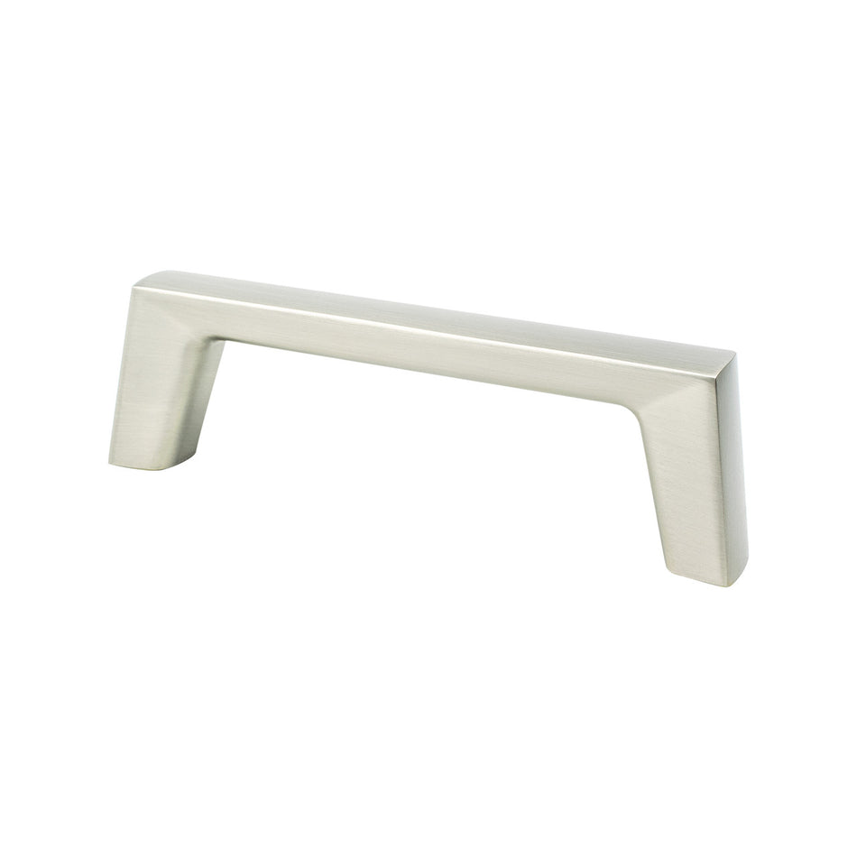 Berenson 2615-1BPN: 96mm cc Brookridge Cabinet Pull - Brushed Nickel