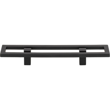 Atlas 262-BL: 3" cc Nobu Cabinet Pull - Black
