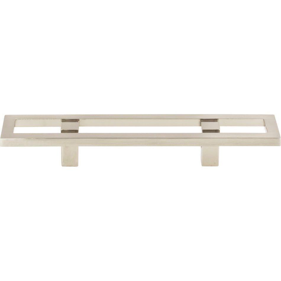 Atlas 262-BRN: 3" cc Nobu Cabinet Pull - Brushed Nickel