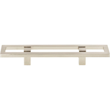 Atlas 262-BRN: 3" cc Nobu Cabinet Pull - Brushed Nickel