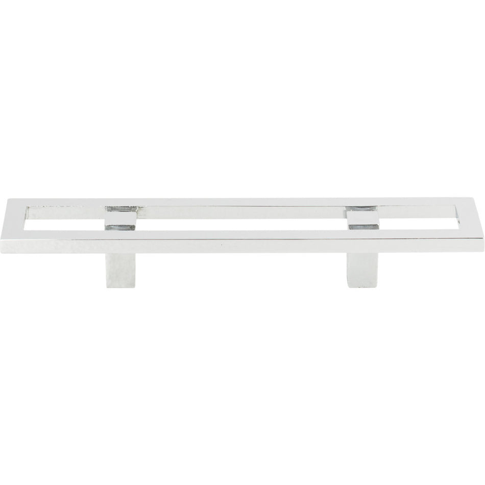 Atlas 262-CH: 3" cc Nobu Cabinet Pull - Polished Chrome