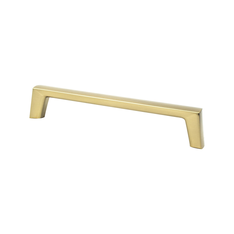 Berenson 2629-1MDB: 160mm cc Brookridge Cabinet Pull - Modern Brushed Gold