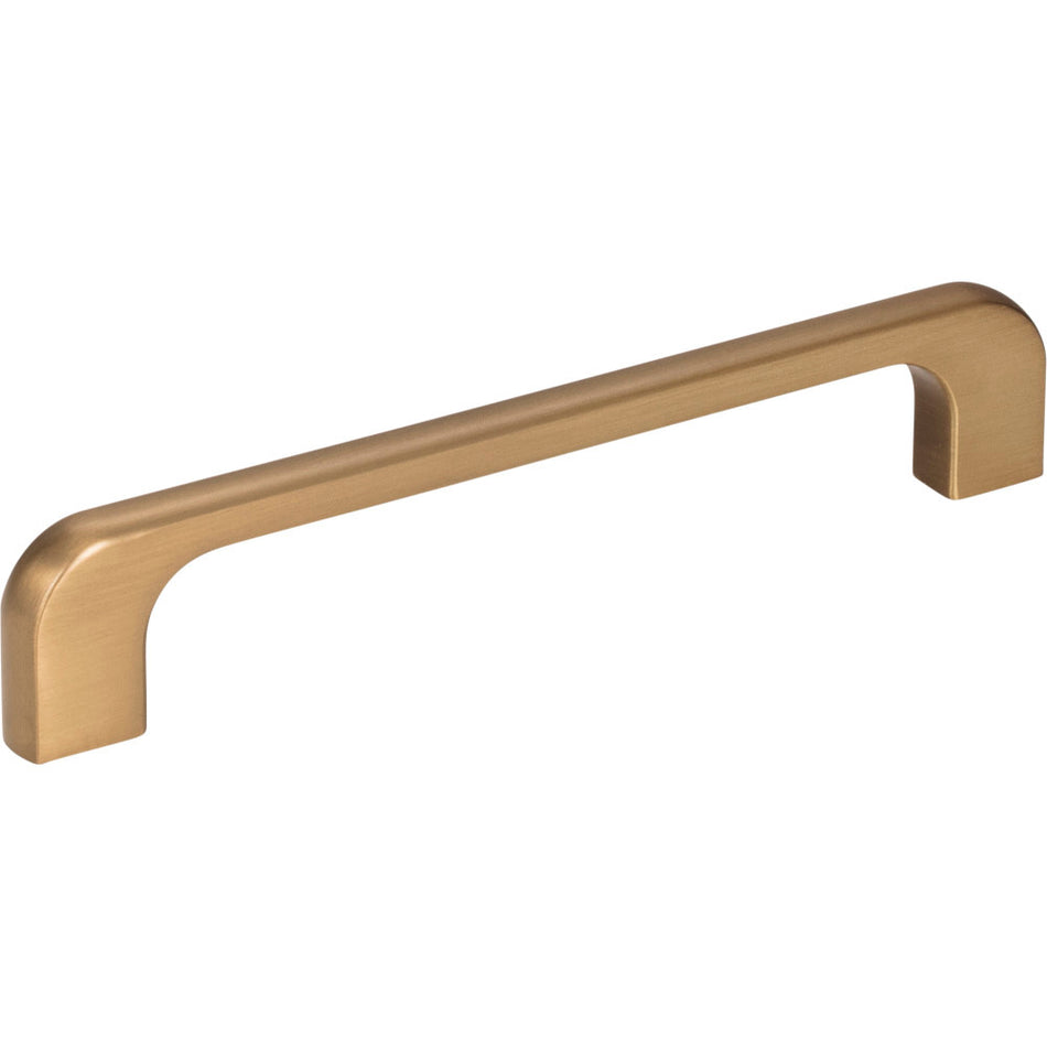 Jeffrey Alexander 264-128SBZ: 128mm cc Alvar Round Bar Cabinet Pull - Satin Bronze