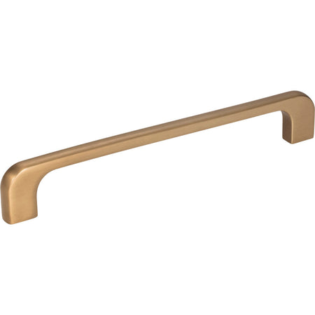 Jeffrey Alexander 264-160SBZ: 160mm cc Alvar Round Bar Cabinet Pull - Satin Bronze