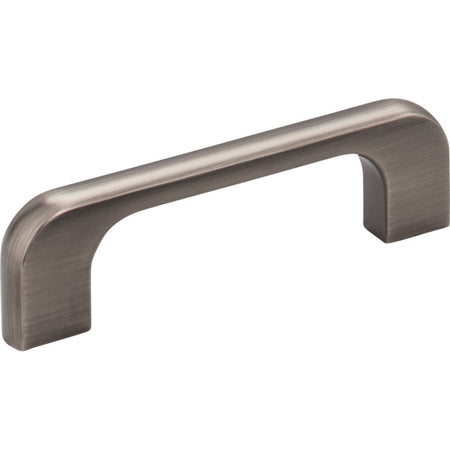 Jeffrey Alexander 264-3BNBDL: 3" cc Alvar Round Bar Cabinet Pull - Brushed Pewter