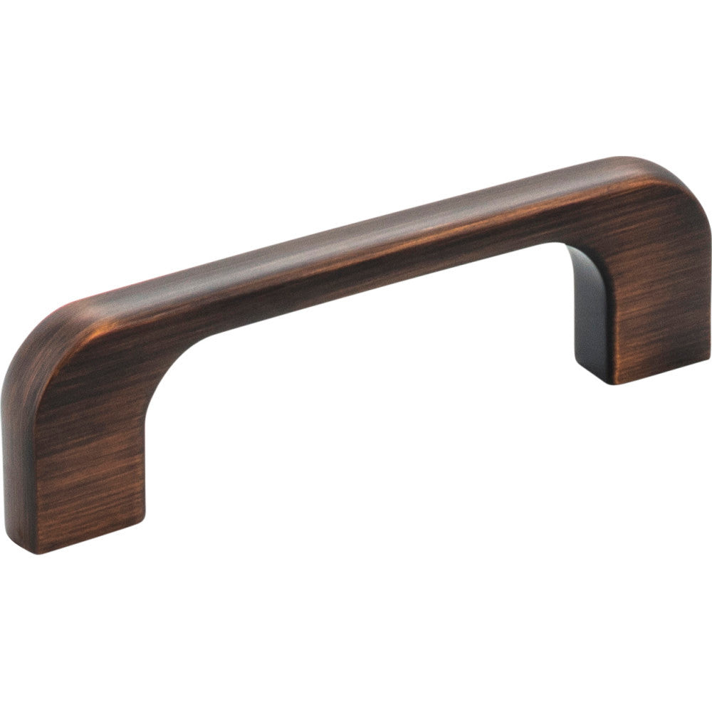 Jeffrey Alexander 264-3DBAC: 3" cc Alvar Round Bar Cabinet Pull - Brushed Oil Rubbed Bronze